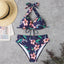 Elegant High Waist Push Up Bikini Set for Women