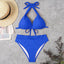 Elegant High Waist Push Up Bikini Set for Women