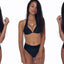 Elegant High Waist Push Up Bikini Set for Women