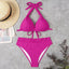 Elegant High Waist Push Up Bikini Set for Women