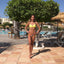 Conjunto de Bikini Push Up con Estampado Floral para Mujeres