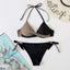 Conjunto de Bikini Push Up con Estampado Floral para Mujeres