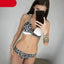Floral Push Up Bikini Set for Women