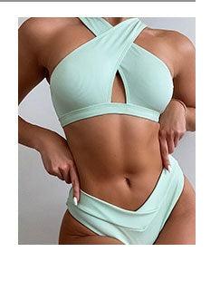 Floral Push Up Bikini Set for Women