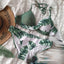 Floral Push Up Bikini Set for Women