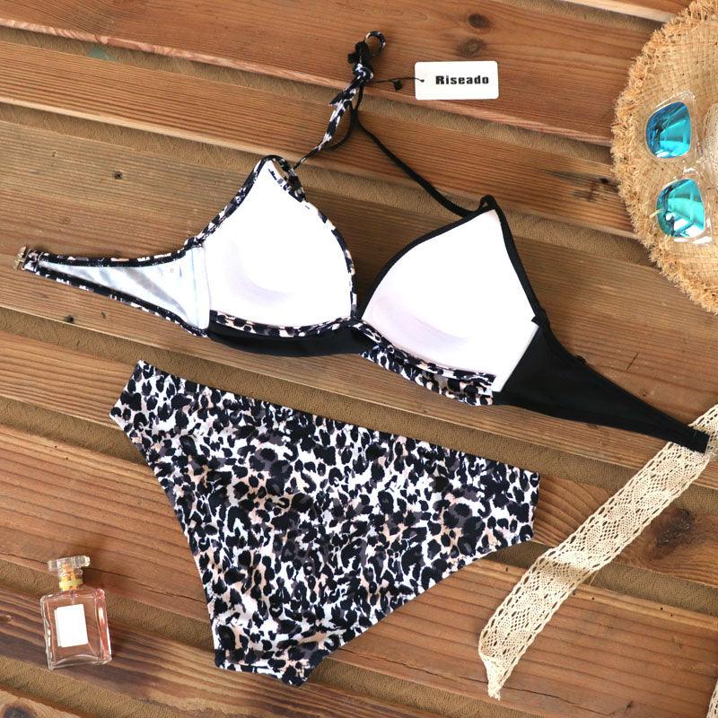 Floral Push Up Bikini Set for Women