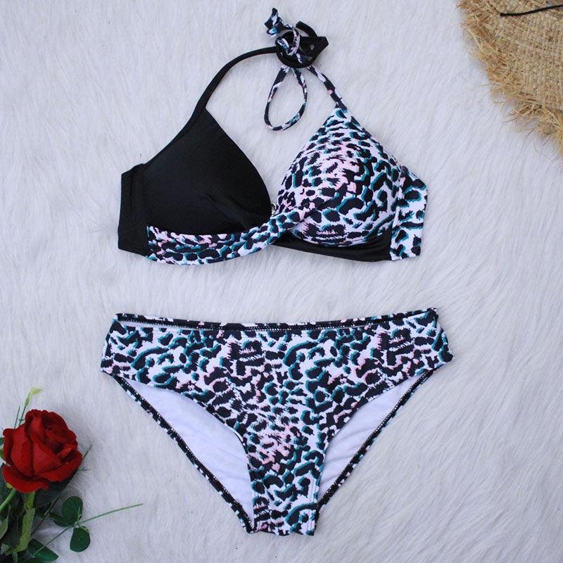 Floral Push Up Bikini Set for Women