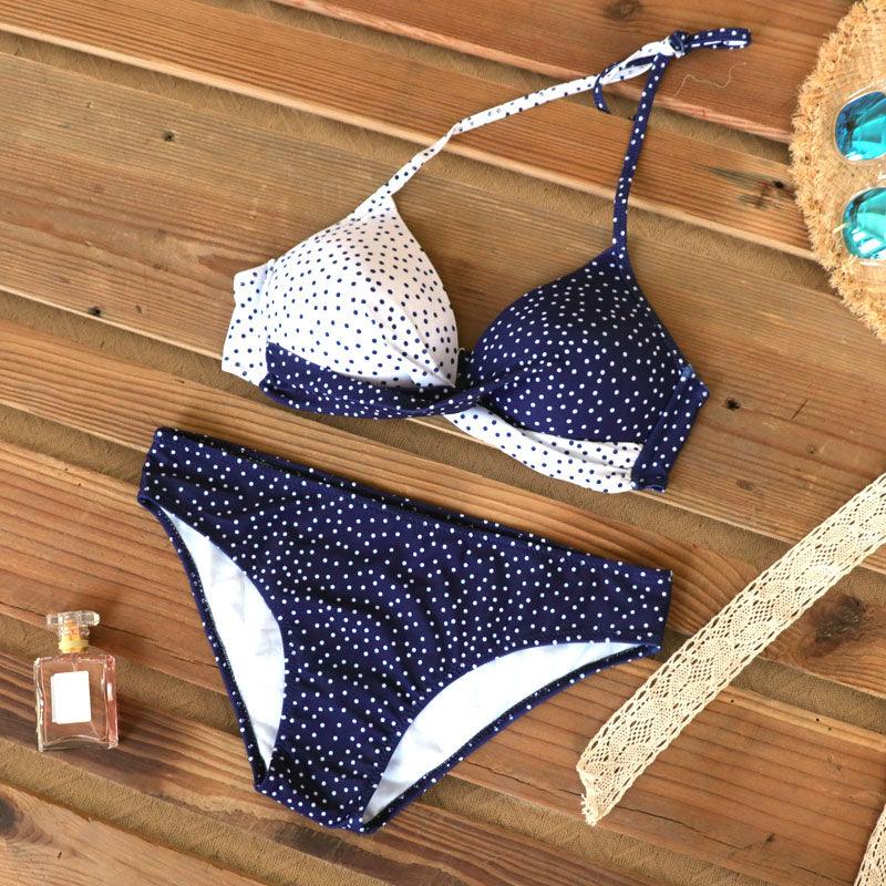 Floral Push Up Bikini Set for Women