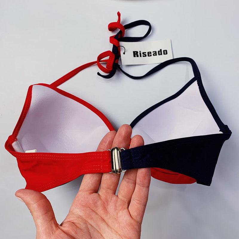 Floral Push Up Bikini Set for Women