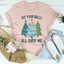 Pon tus pelotas por todas partes en mi camiseta del árbol de Navidad