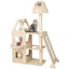 Multi-Level Cat Tree with Sisal Scratching Post - Beige