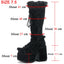 Bottes d'hiver à talons épais