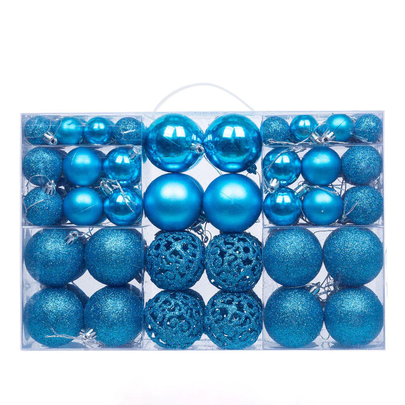 Decoraciones de Bolas de Navidad Premium - Set de 100 Piezas