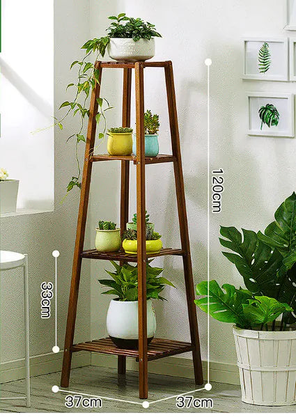 Elegant Multi-Tier Indoor Plant Stand for Living Rooms