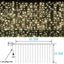 Santa Claus Curtain String Lights