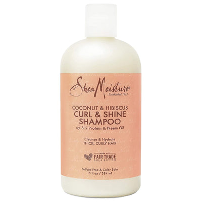 Shampoo Curl & Shine Coconut & Hibiscus SheaMoisture 384ml