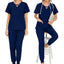 Slim Fit Women's Stretch Scrub Set for Medical Professionals