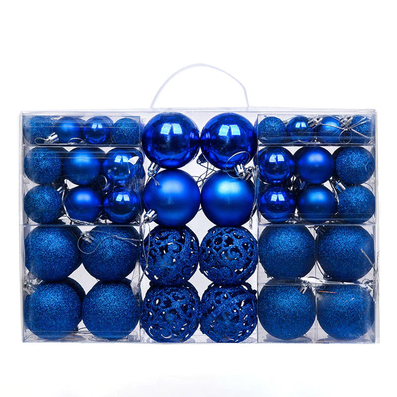 Decoraciones de Bolas de Navidad Premium - Set de 100 Piezas