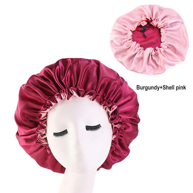 Bonnet de Nuit Satin pour Femmes pour la Protection des Cheveux