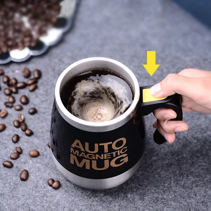 Self Stirring Magnetic Mug - Effortless Beverage Mixing