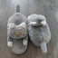 Zapatillas de gato abrazador acogedor