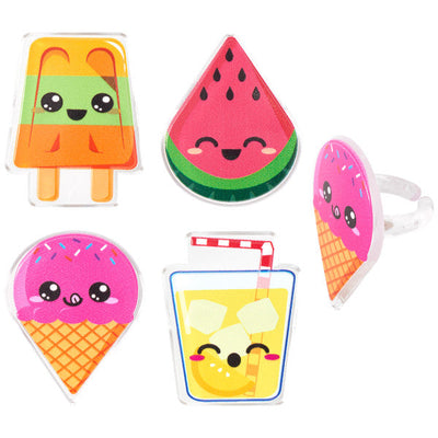 Anillos de Cupcake de Delicias de Verano