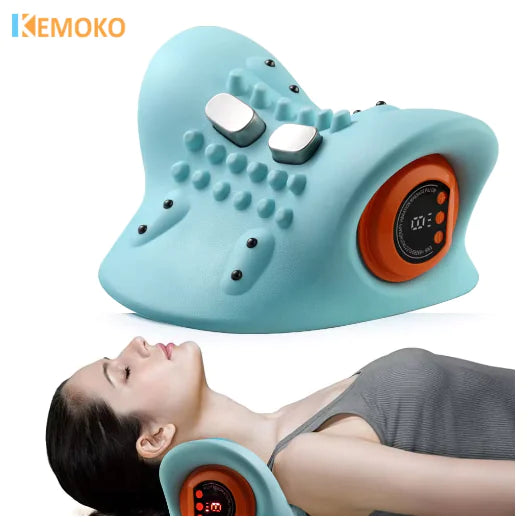 Almohada Masajeador Cervical Portátil