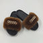 Plush Imitation Fox Fur Flip Flops for Ultimate Comfort