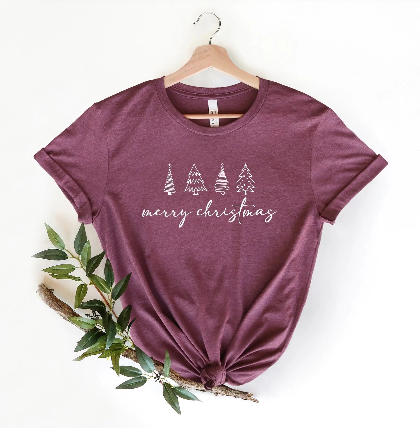 Merry Christmas Trees Unisex T-Shirt