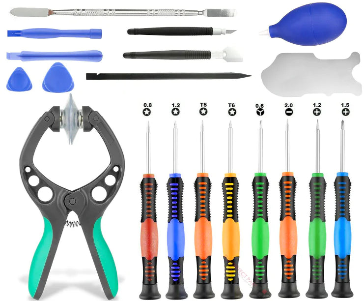 Kit de herramientas de reparación de pantalla de teléfono móvil 20 en 1