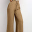 Pantalones Harem de Pierna Ancha con Cintura Elástica - Estilo Corto