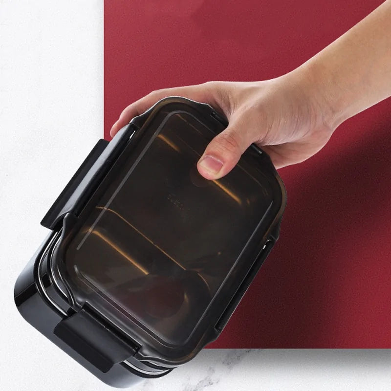 Premium Stainless Steel Two-Layer Lunch Box
