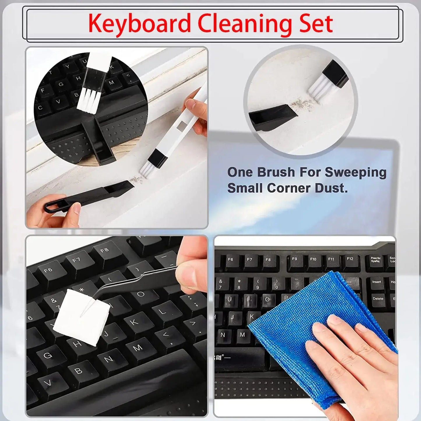 Kit de nettoyage de clavier premium - 11 en 1 essentiels