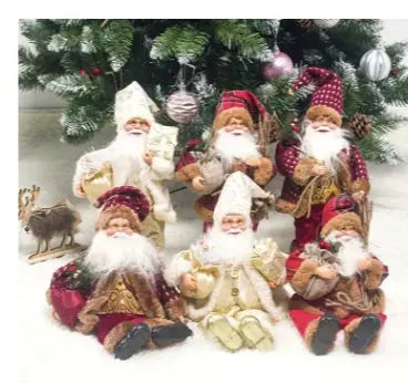 Muñecas Navideñas Encantadoras para Decoración Festiva