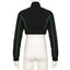 Chic Cropped Zipper Jacket