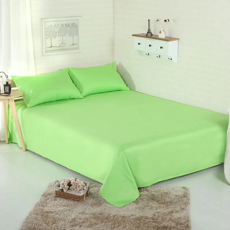 Drap housse en coton premium en une seule pièce