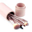 OmyBrush Premium Makeup Brush Kit with Leather Case
