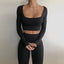 Premium Gym Crop Tank Top and Leggings Set