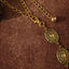 Retro Carved Oval Waist Chain