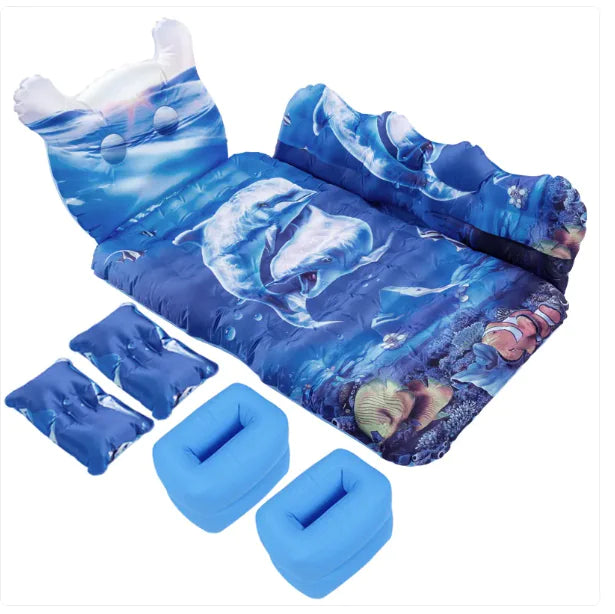 Cama Inflable AutoRest para un Viaje Cómodo