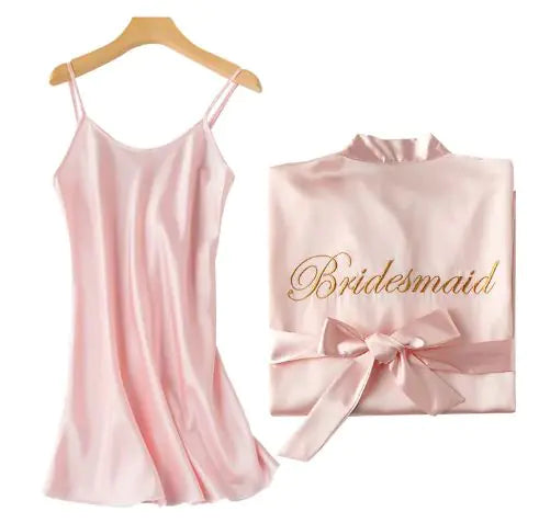 Elegant Bridal Bridesmaid Robe
