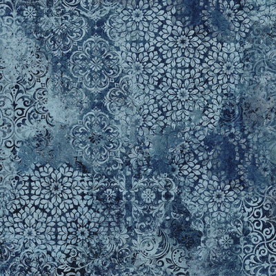 Barely Basics Stone Wash Quilting Cuddle Dark Sea Fabric Per Yard