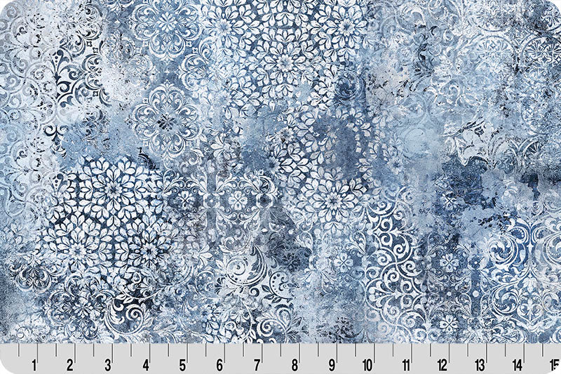 Barely Basics Stone Wash Quilting Cuddle Denim Fabric