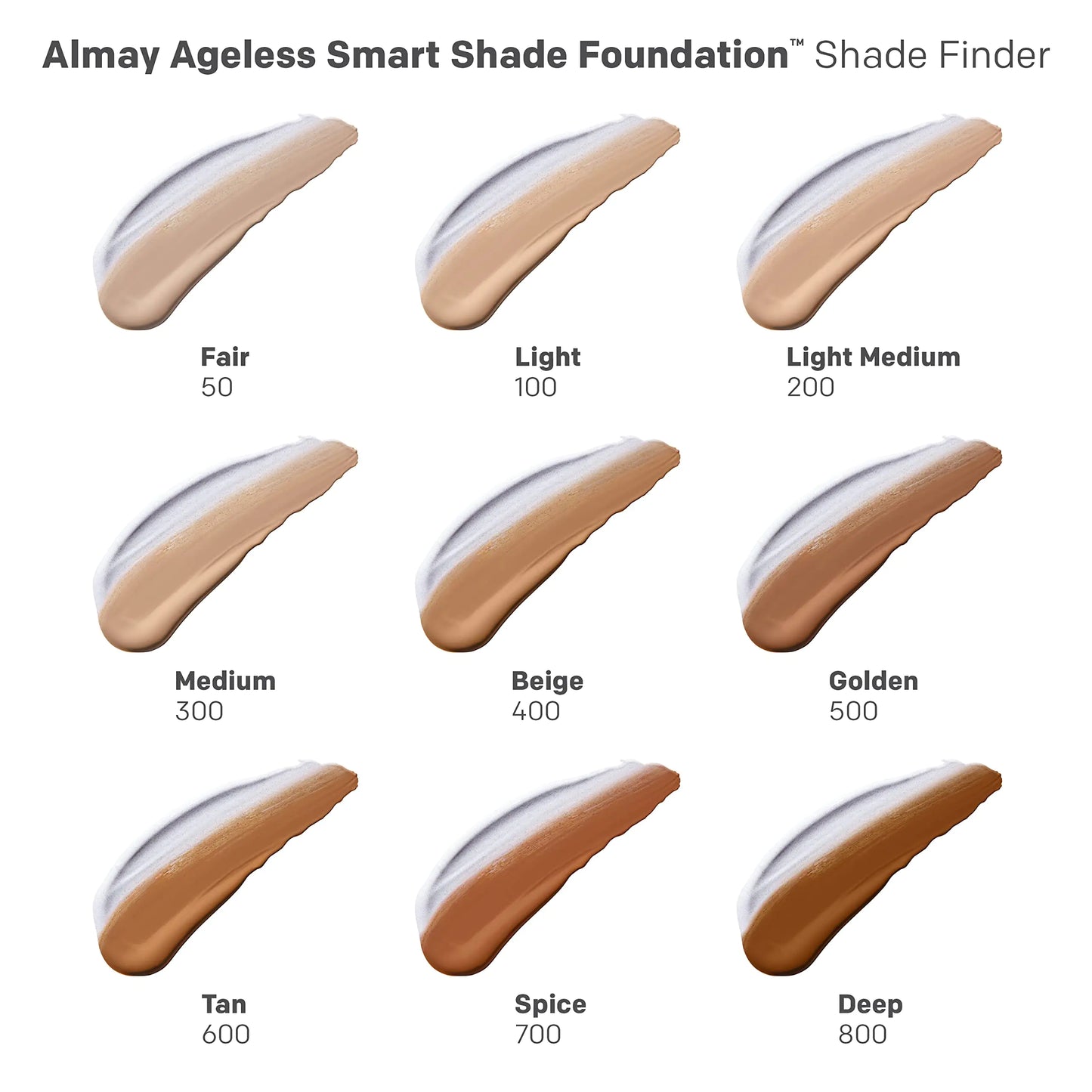 Fond de teint Almay Smart Shade avec acide hyaluronique et niacinamide, 30 ml