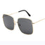 Lunettes de soleil carrées de luxe avec protection UV400