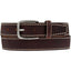 Premium Bison Leather Belt by Justin | Crafted in the USA - Korvel