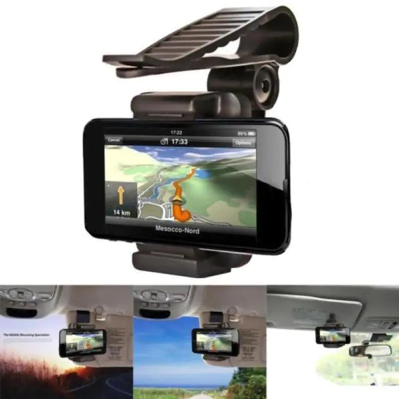 Universal Car Visor Clip for Hands-Free Phone Use
