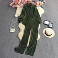 Elegant Pleated Set for Women