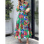 Vestido Camisero de Manga Larga Impreso