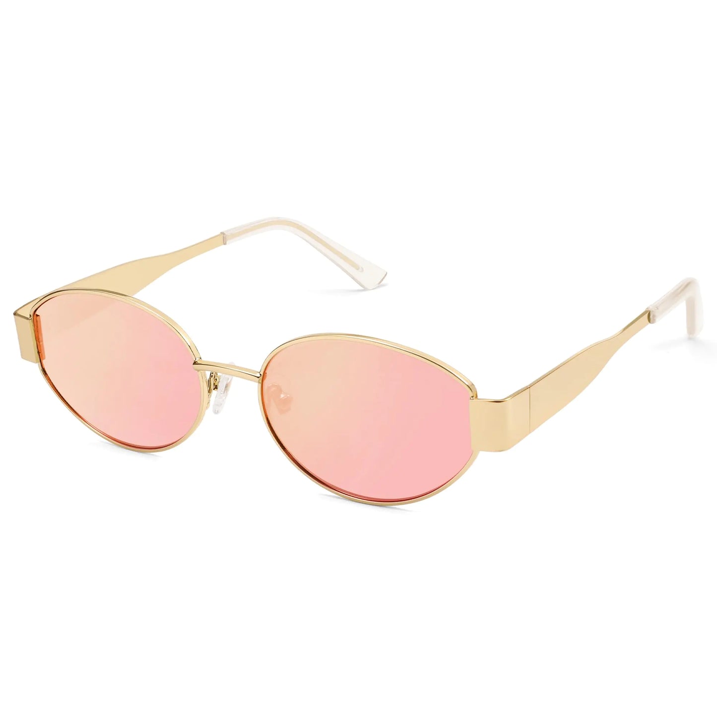 Lunettes de soleil ovales rétro SOJOS - Protection classique UV400